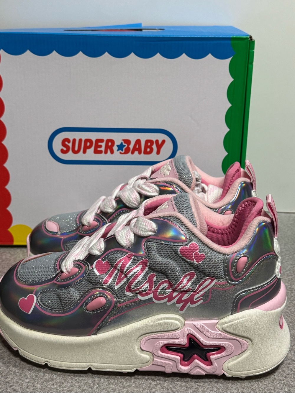 MSCHF Super Baby Olivia size 5 Men (Womens 6.5) BRAND NEW MSCHF012-OV